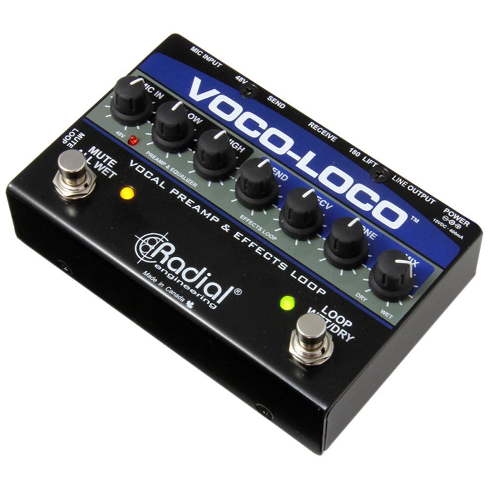 Radial Voco-Loco Effects Interface for Vocals