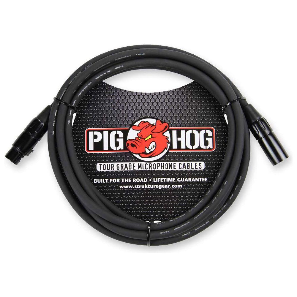 Pig Hog XLR Tour Grade Microphone Cable, 15 Foot