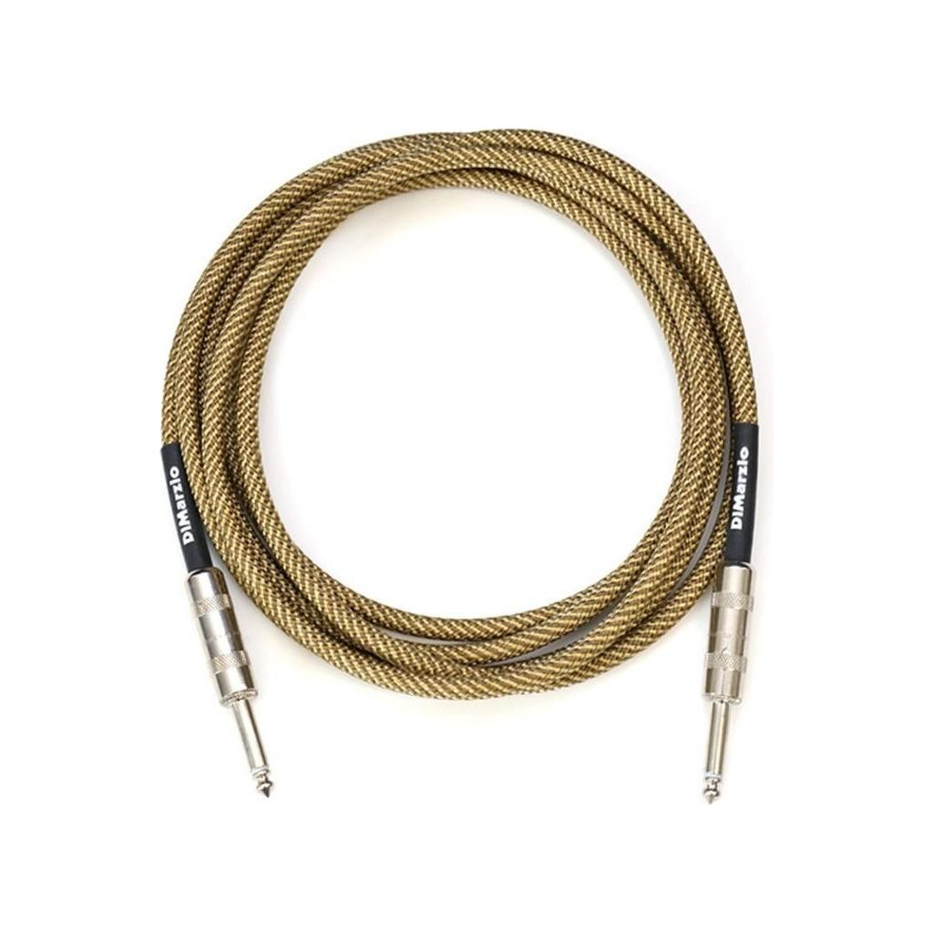 DiMarzio Instrument Cable Vintage Tweed 10 ft.