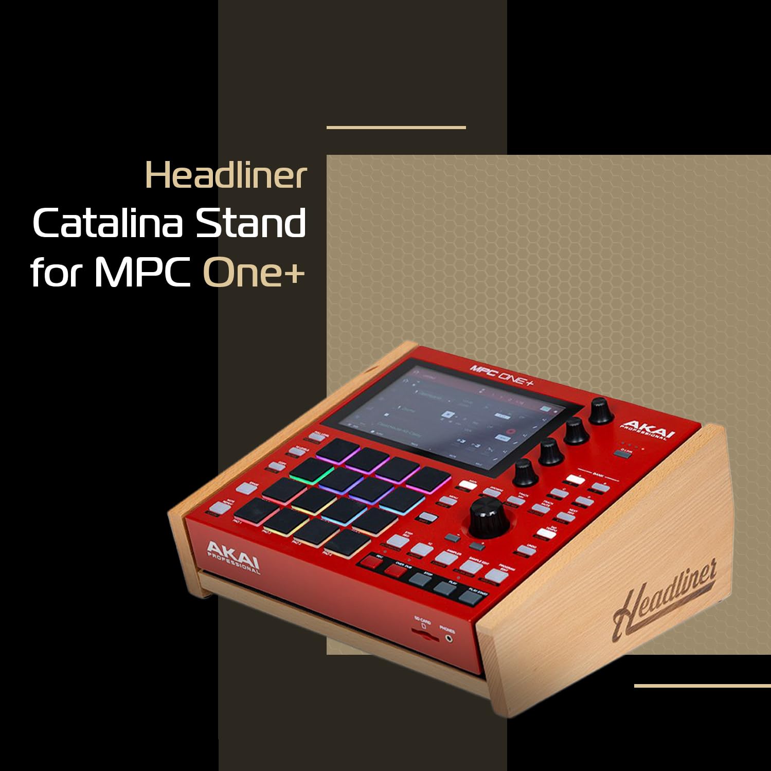 Headliner Catalina Stand Compatible with Akai Pro MPC One+