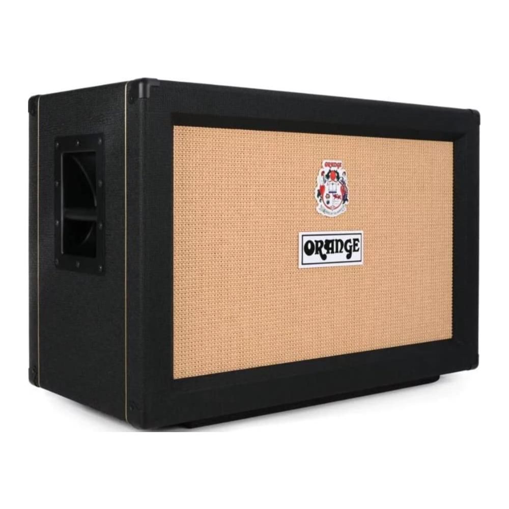 Orange Amplifiers PPC Series PPC212-C 120W 2x12 Closed Back Guitar Speaker Cabinet Black Straight