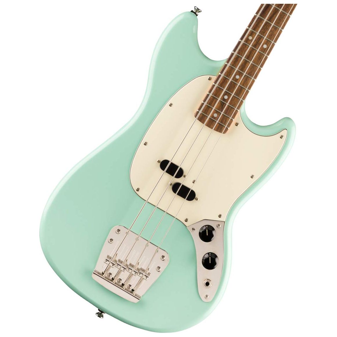 Squier Classic Vibe 50s Mustang Bass, Surf Green, Laurel Fingerboard