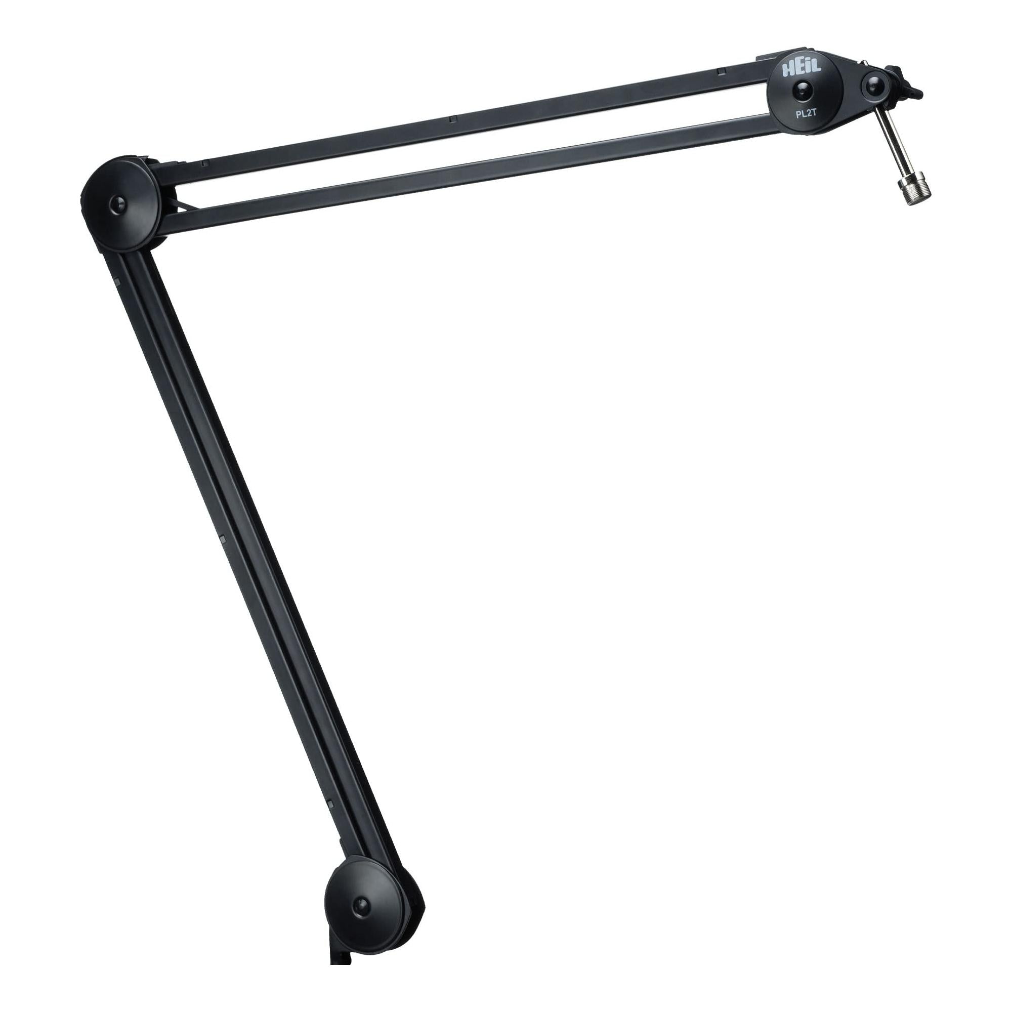 Heil PL 2T Fully Articulating, Professional-Quality Microphone Boom Arm for Video Podcasting, Broadcasting, Voiceover, At-Home, In-Studio Applications