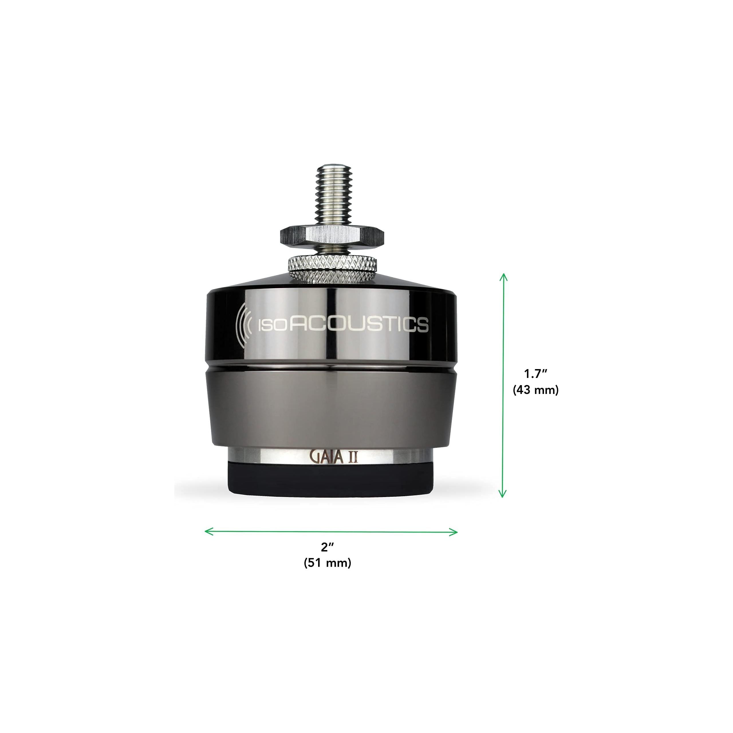 IsoAcoustics Gaia Series Isolation Feet for Speakers & Subwoofers (Set of 4)