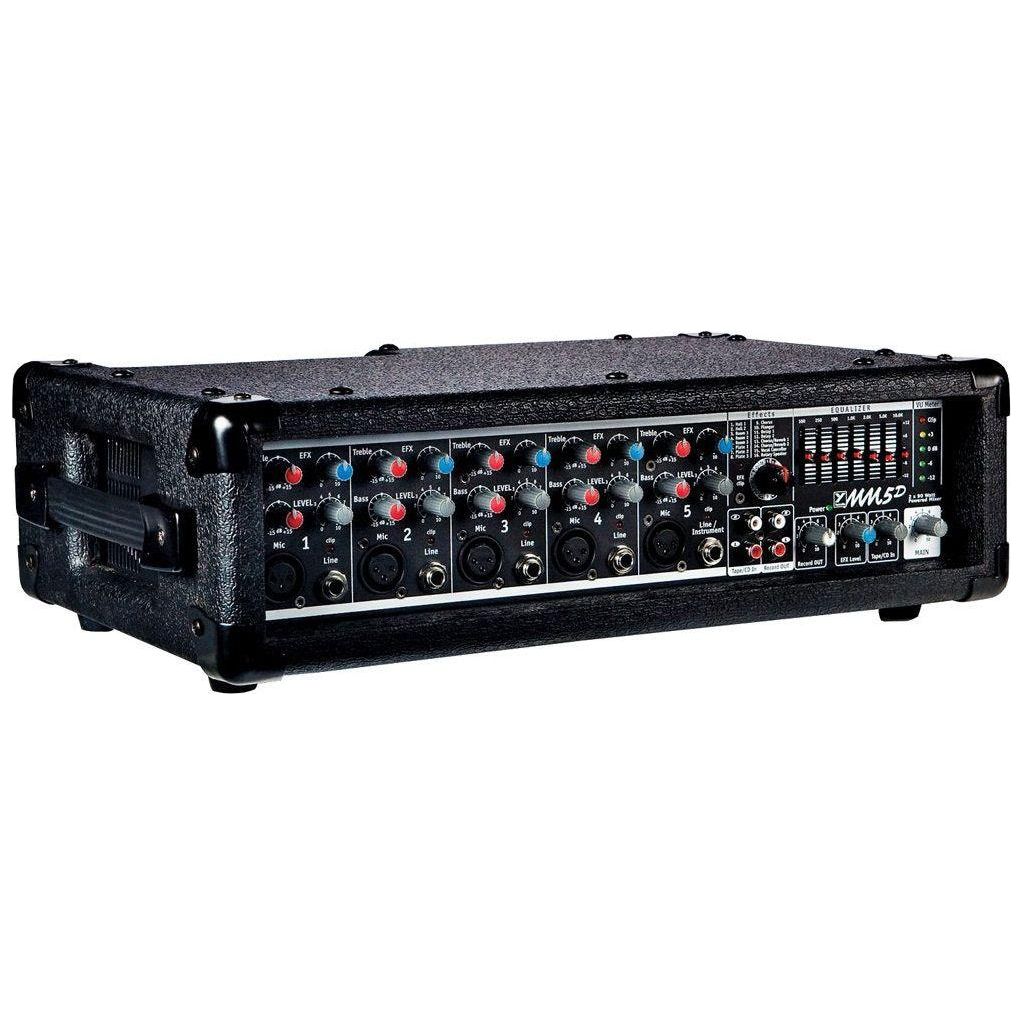 Yorkville MM5D Powered Mixer/Amplifier, 2 x 90W with 5 inputs