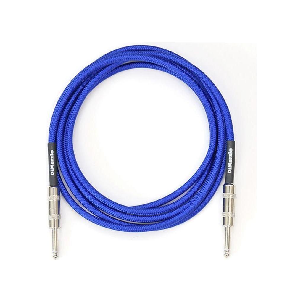 Dimarzio EP1710EB 10' Instrument Cable (Electric Blue)