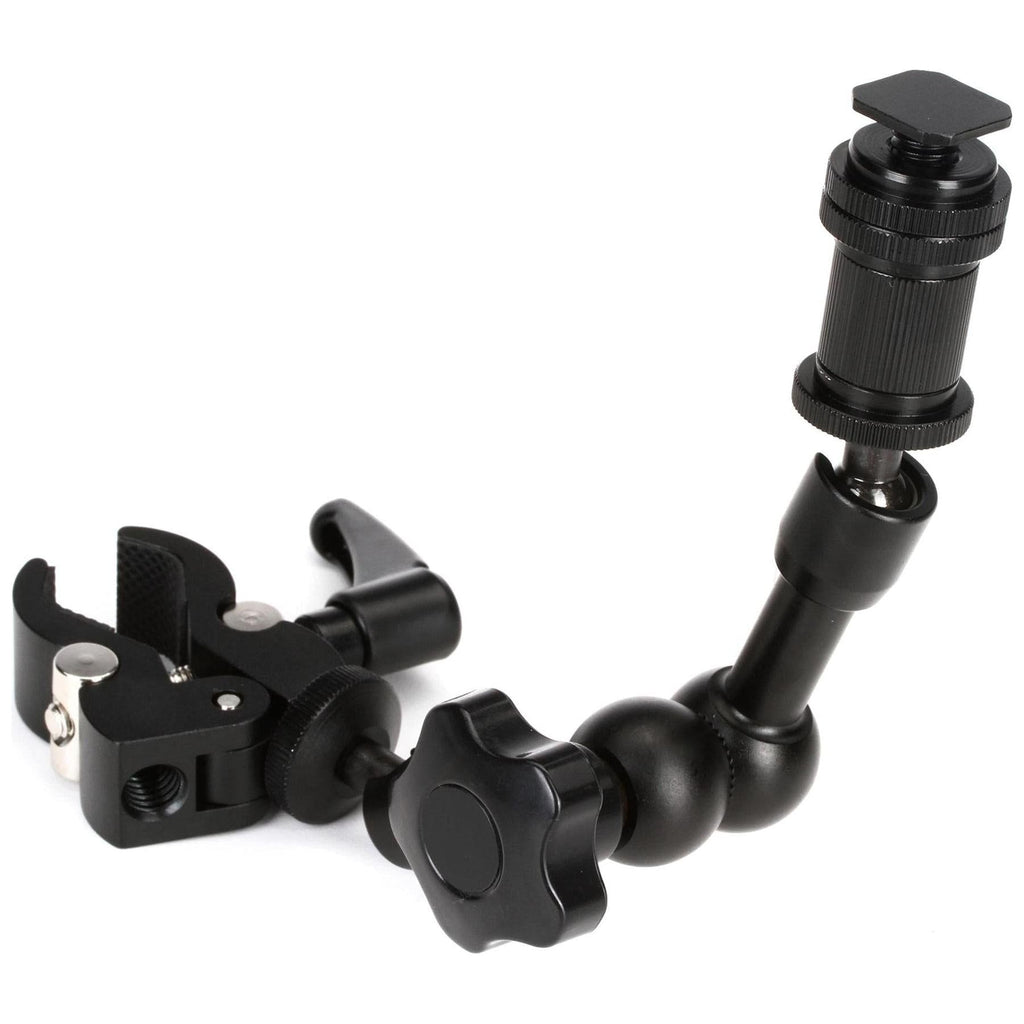 Zoom HRM-7 Handy Recorder Mount, 7-inch Arm, Clamp Mount, Designed to be Used With Zoom Portable Audio and Video Recorders