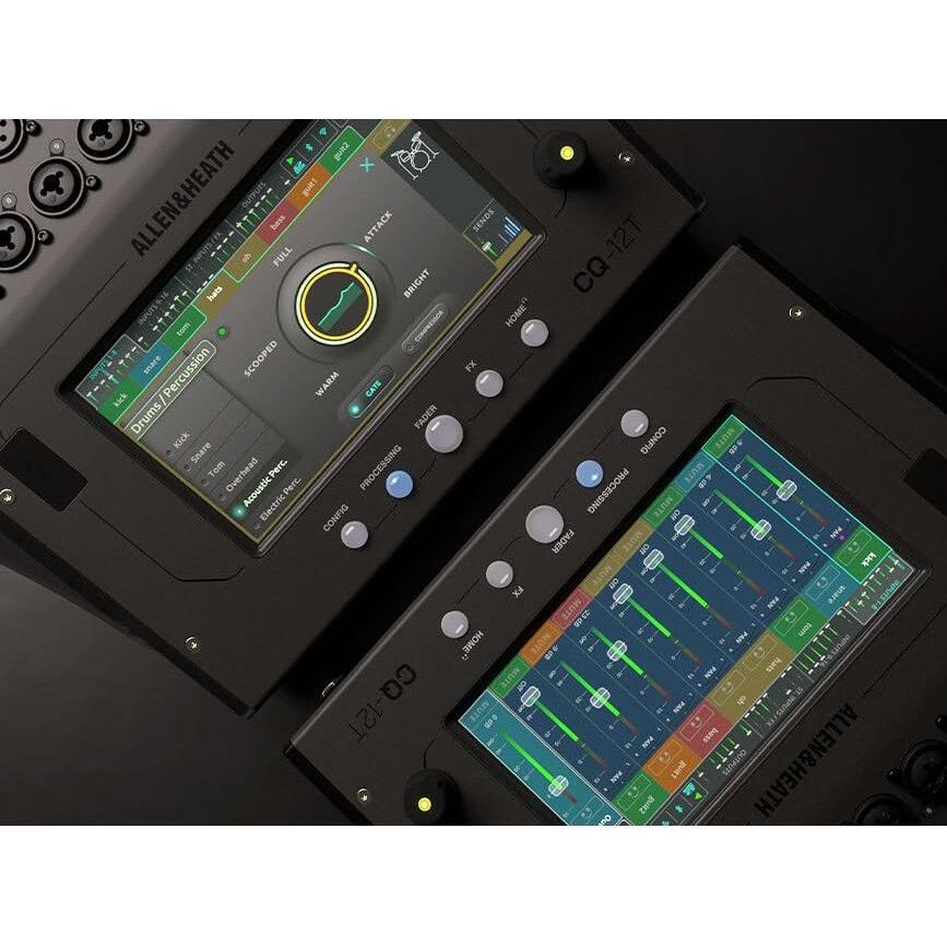 Allen & Heath CQ-18T Digital Mixer with 7" Touchscreen WiFi and Bluetooth Connectivity