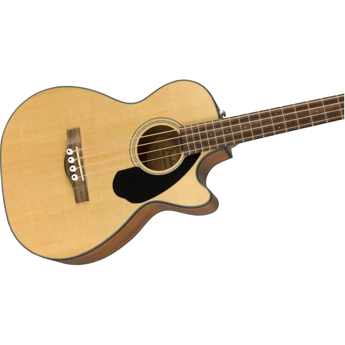 Fender CB-60SCE Acoustic Bass, with 2-Year Warranty Natural, Laurel Fingerboard