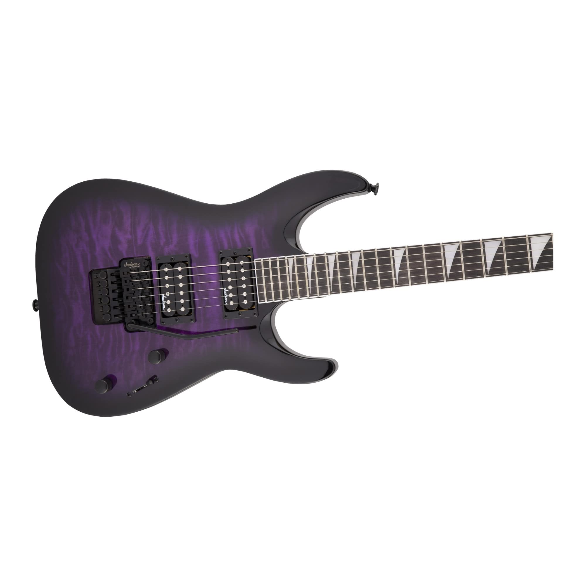 Jackson Dinky Arch Top JS32Q DKA - Transparent Purple Burst