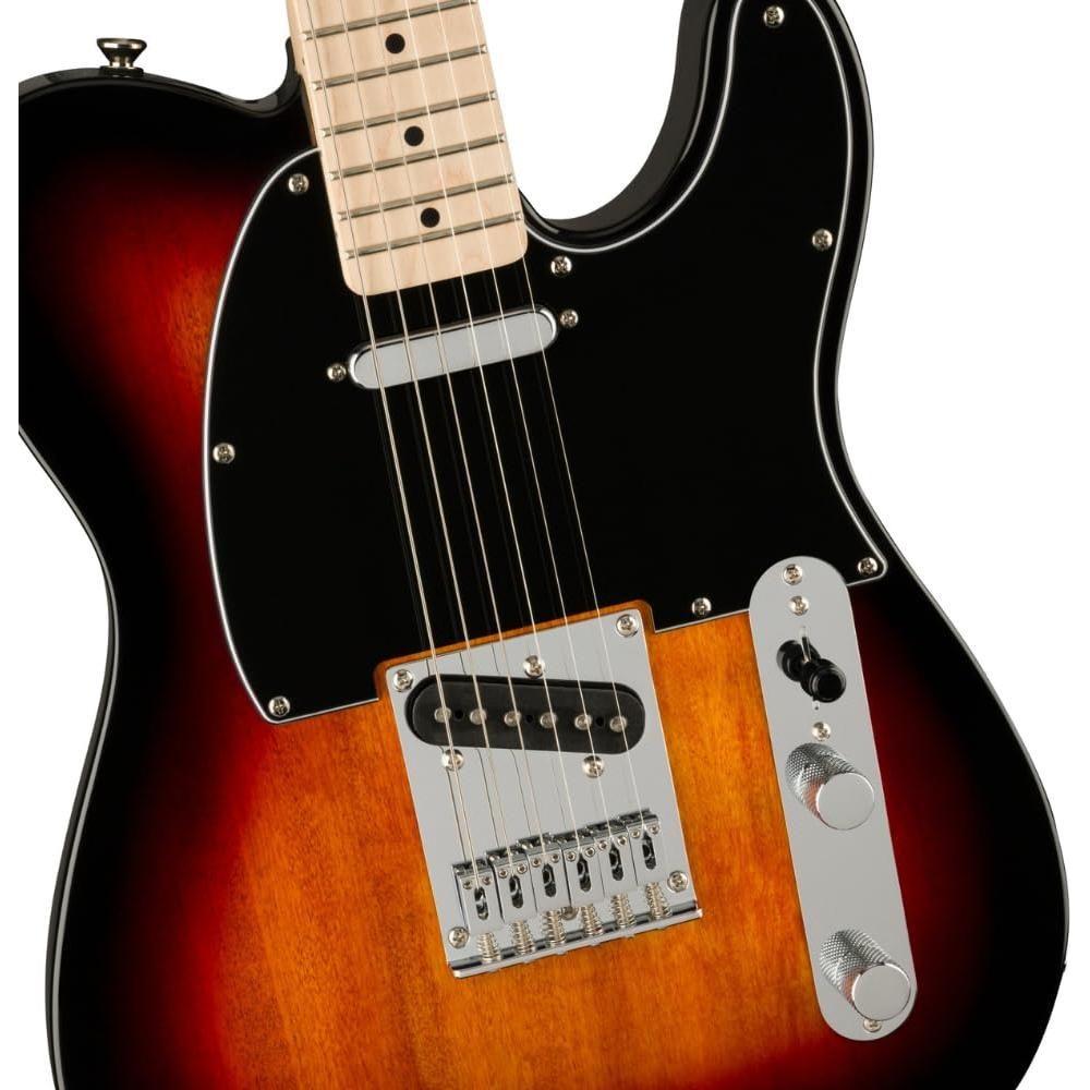 Squier® Affinity Series® Telecaster, Maple Fingerboard, 3-Color Sunburst Bundle w/Fender Picks & Liquid Audio Polishing Cloth