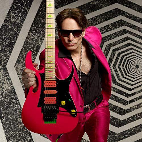 DiMarzio Steve Vai ClipLock Strap Black Art 2 in.