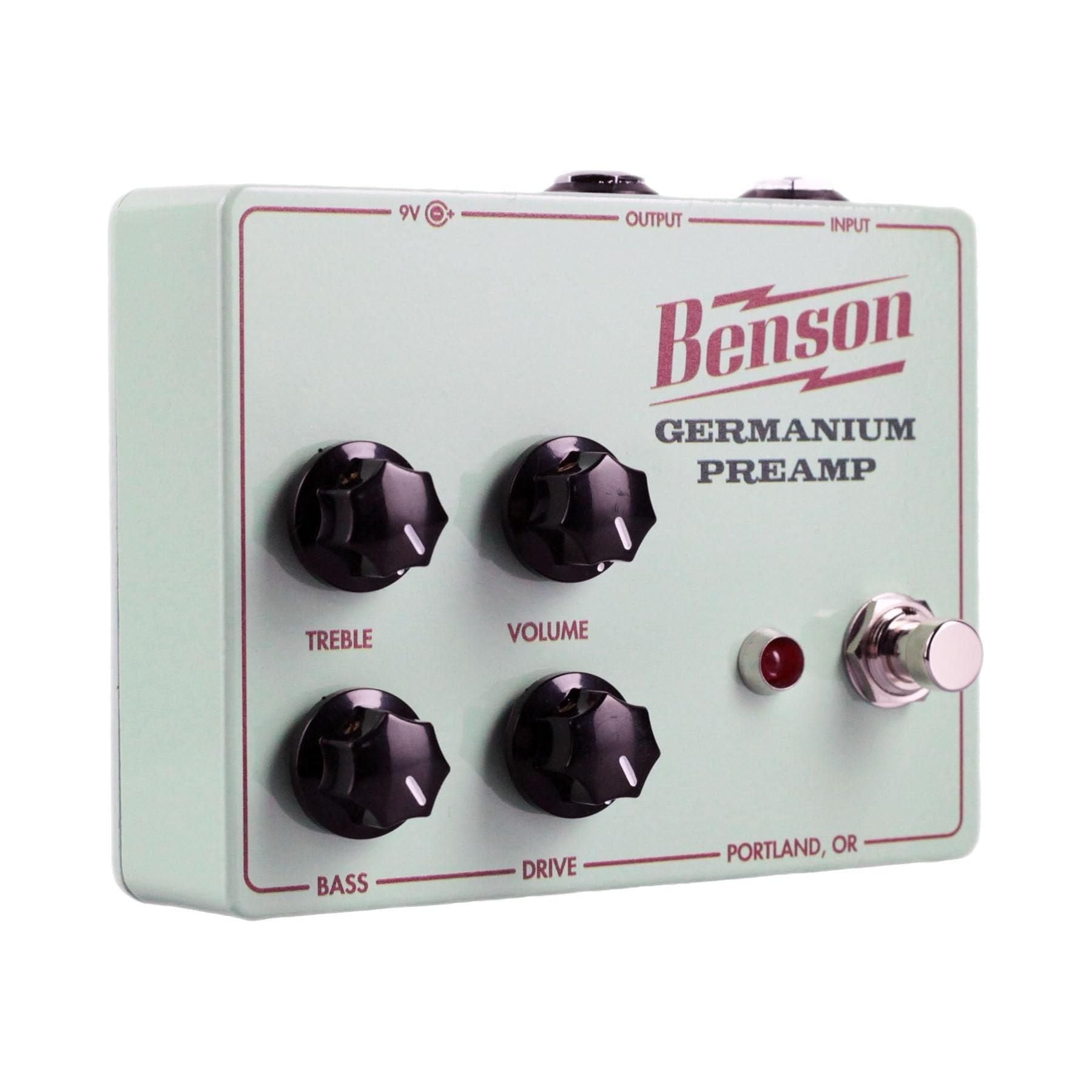 Benson Amps Germanium Preamp Guitar Effects Pedal