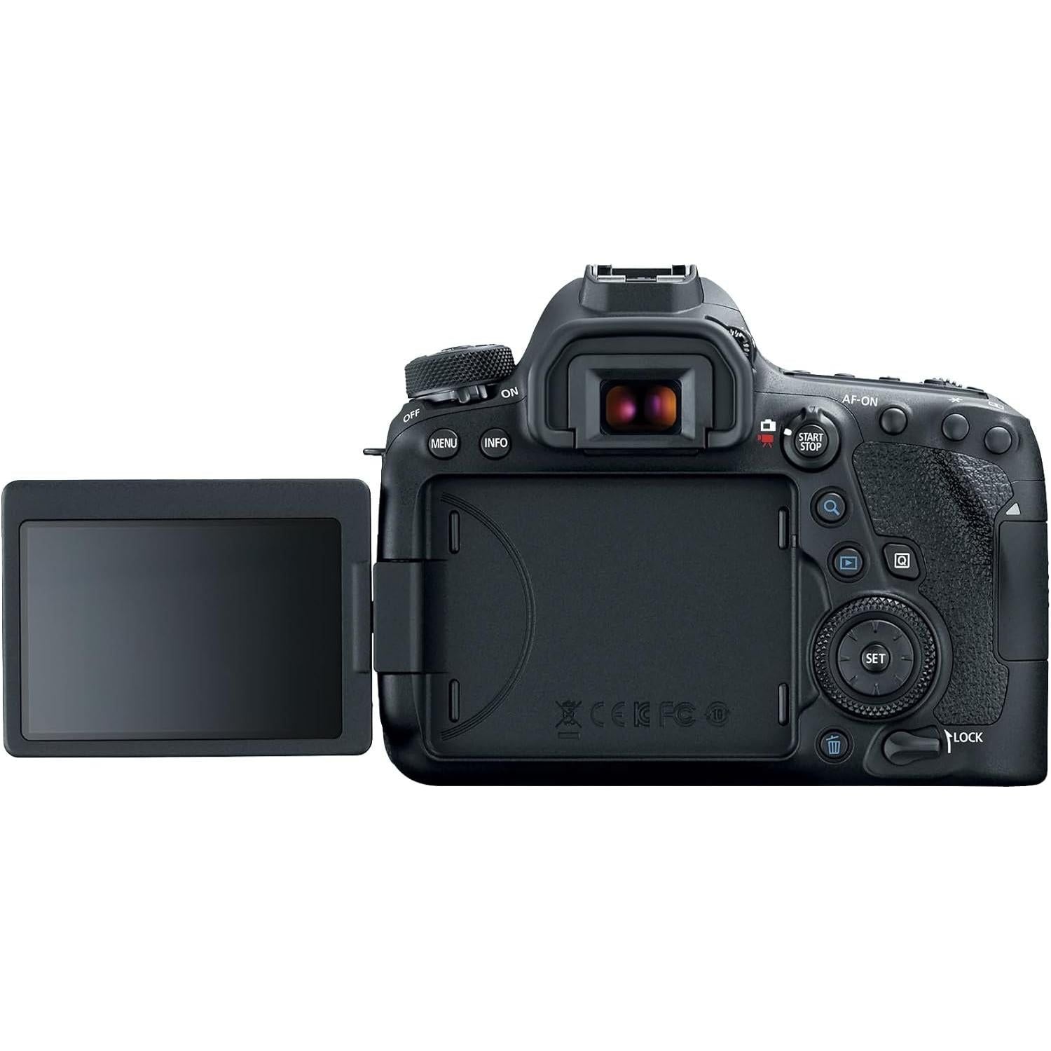 Canon EOS 6D Mark II Digital SLR Camera Body – Wi-Fi Enabled