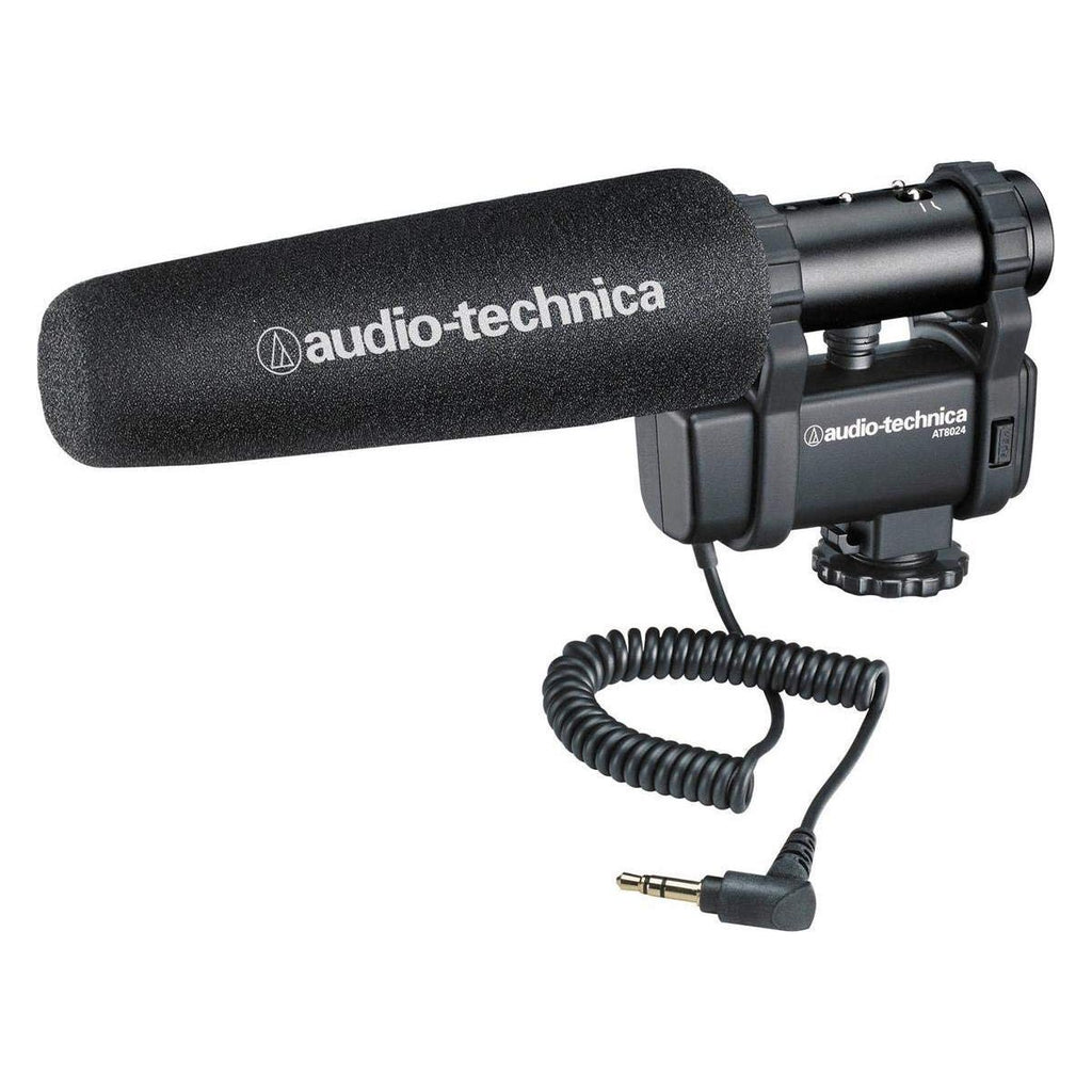 Audio-Technica AT8024 Stereo/Mono Camera-Mount Microphone