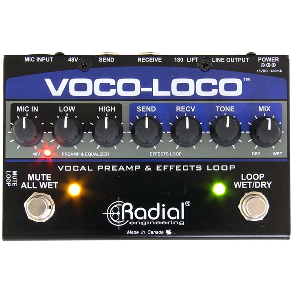 Radial Voco-Loco Effects Interface for Vocals