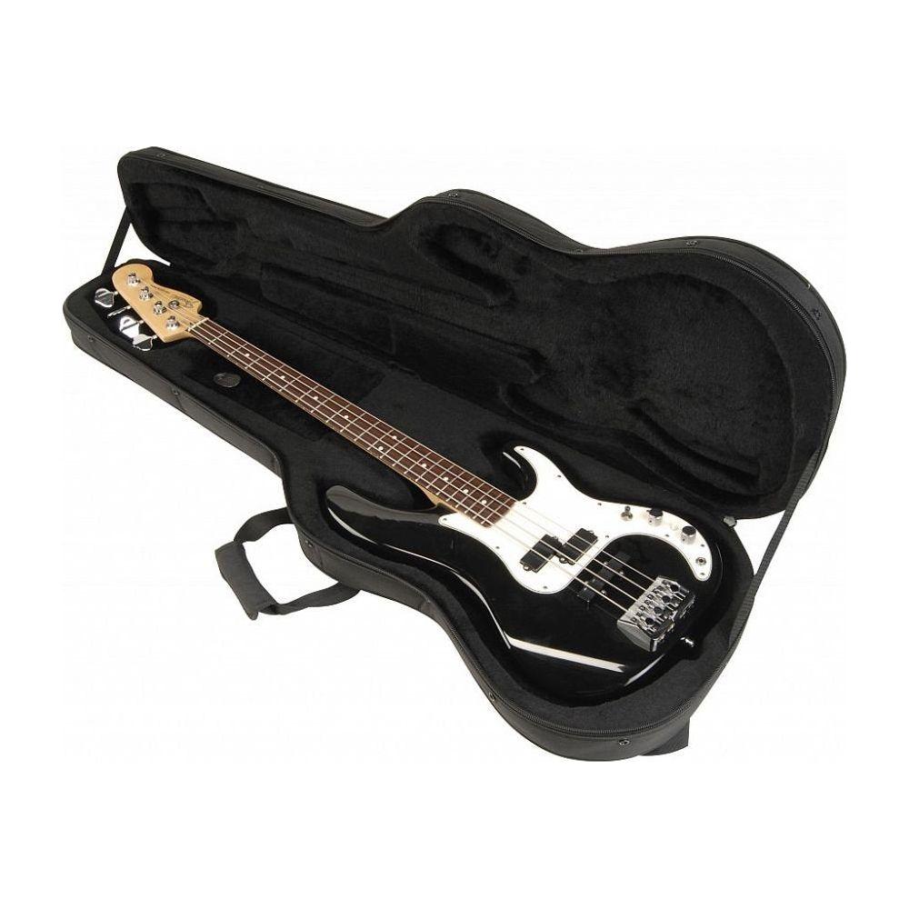 SKB SoftCase Universal-Shaped for Electric Bass with EPS Foam Interior/Nylon Exterior, Back Straps