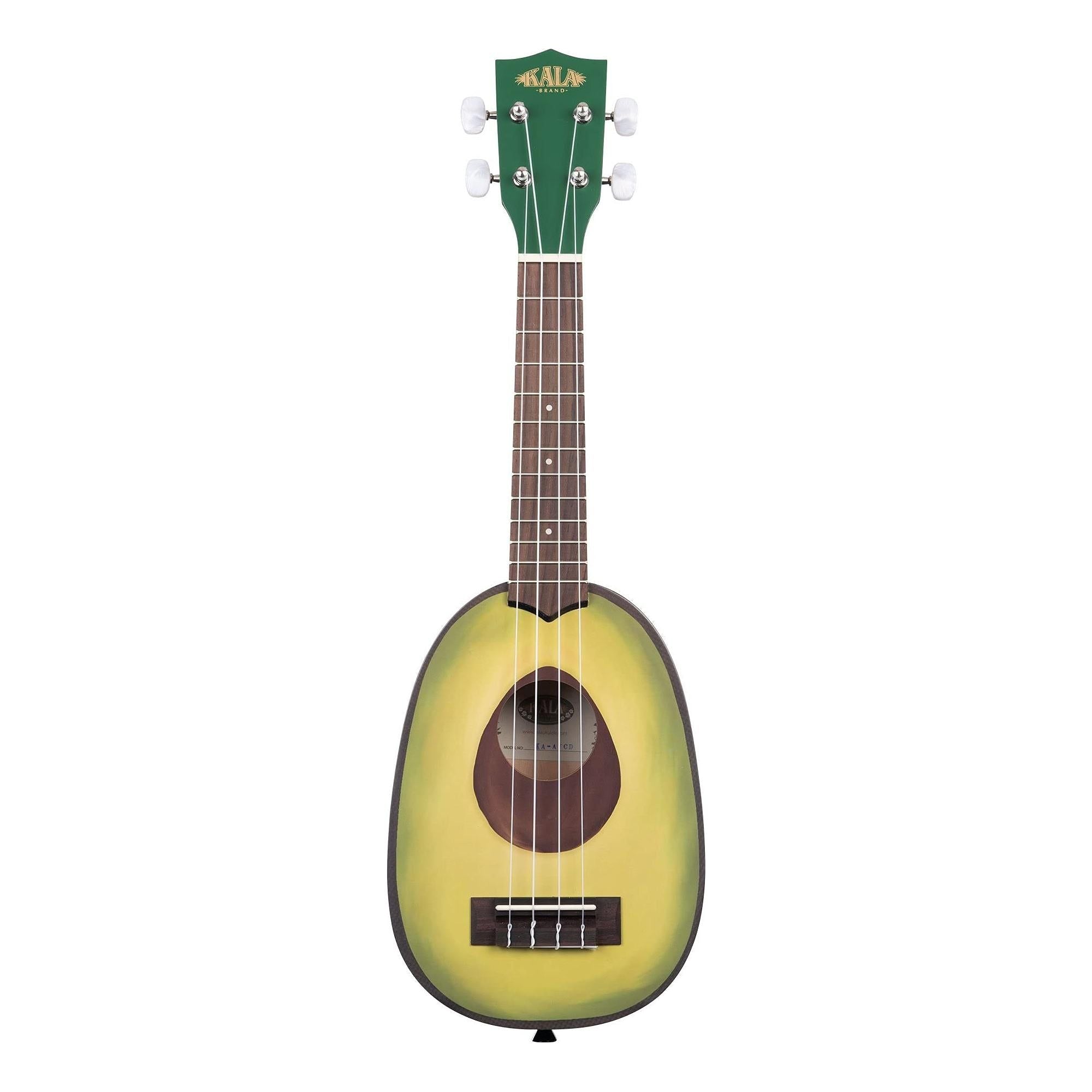 Kala, 4-String Ukulele, Green, Soprano (KA-NV-Guac)