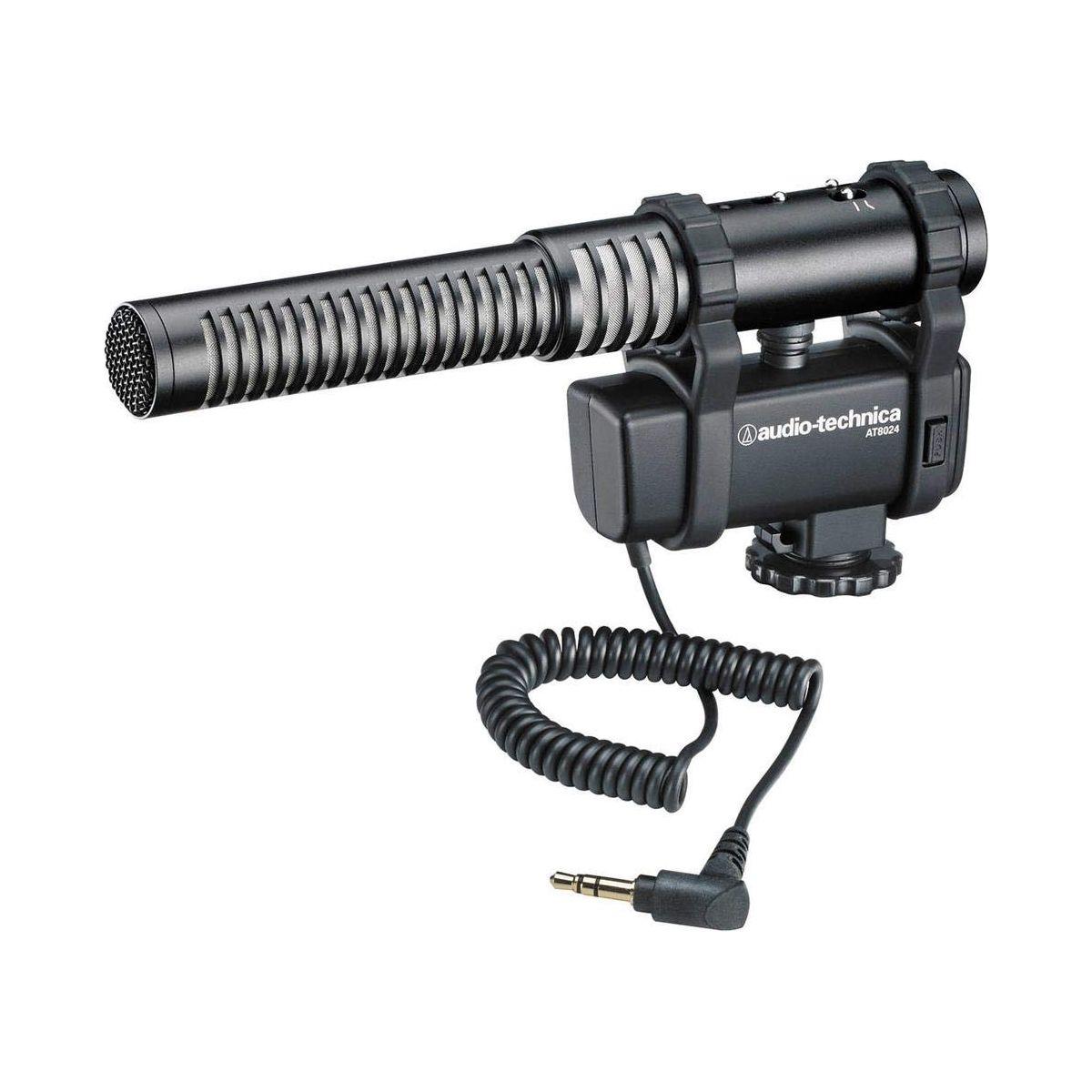 Audio-Technica AT8024 Stereo/Mono Camera-Mount Microphone