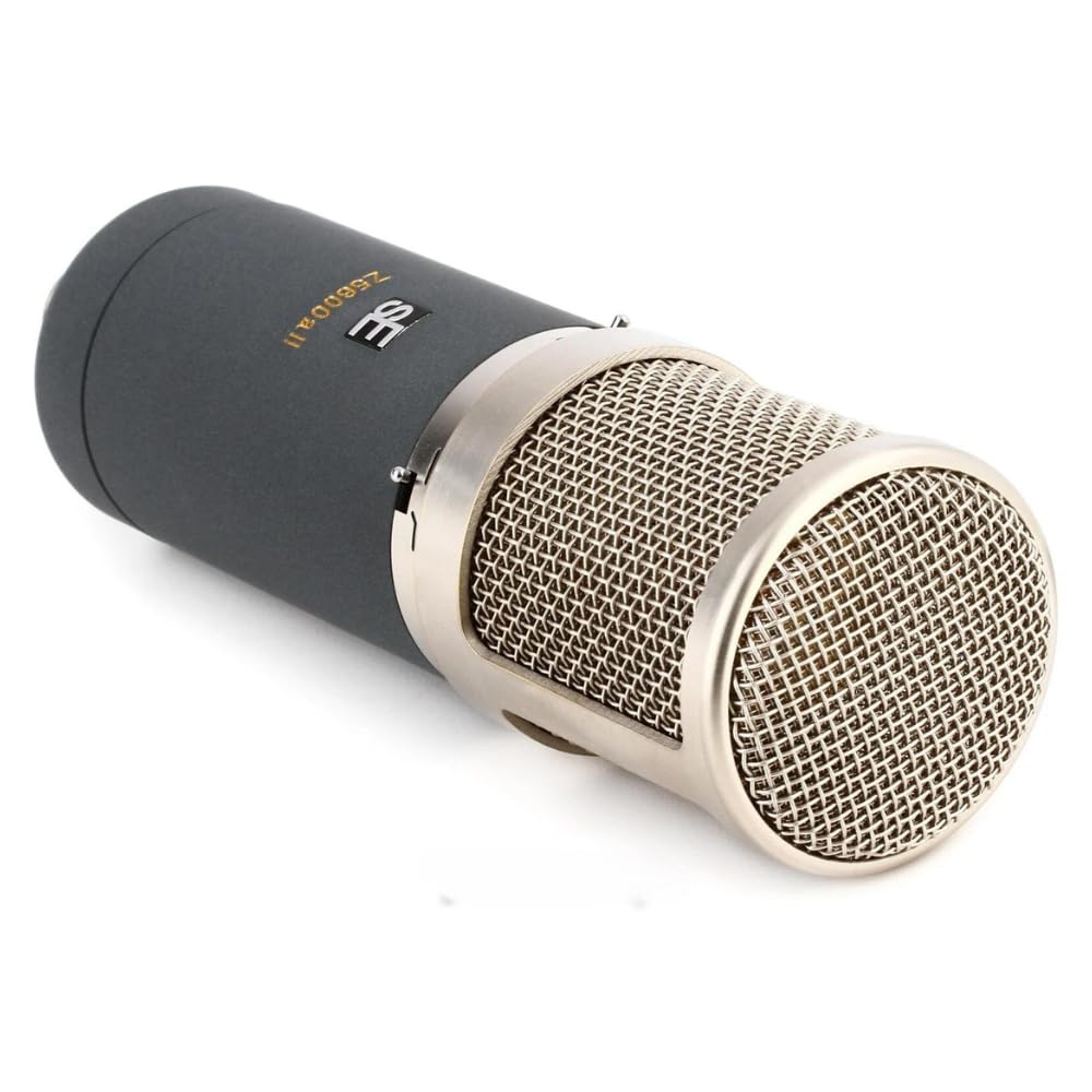 Liquid Audio sE Electronics Gemini II Large-Diaphragm Tube Condenser Microphone Bundle w/Pig Hog PHM10 8mm Mic Cable Polishing Cloth