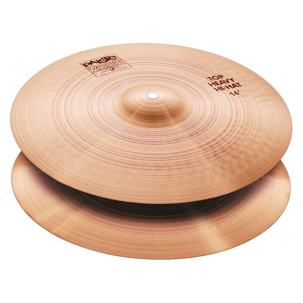 Paiste 2002 Classic Cymbal Heavy Pair Hi-Hat 14-inch