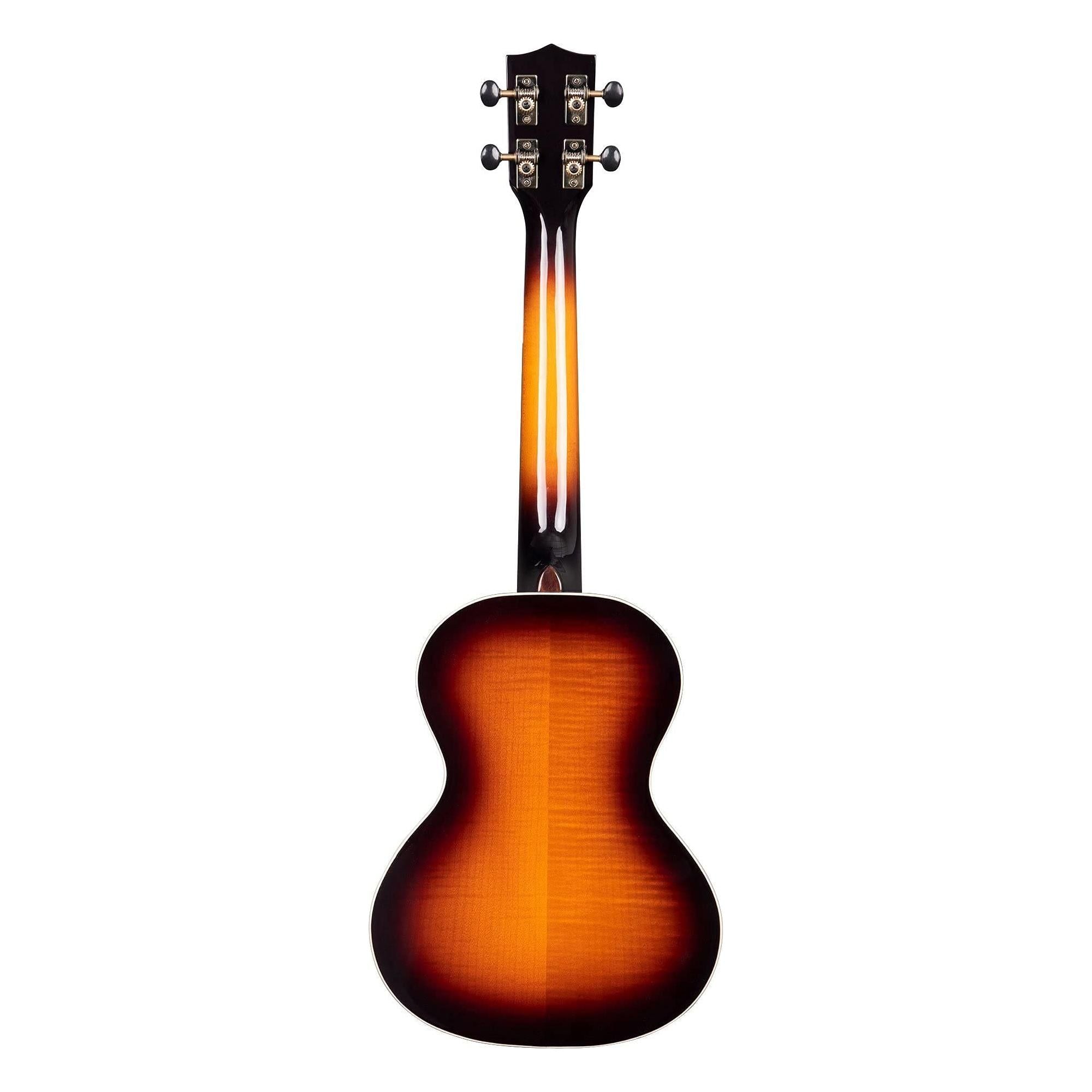 Kala KA-FMTB-T Flame Maple Tenor Ukulele, Tobacco Burst