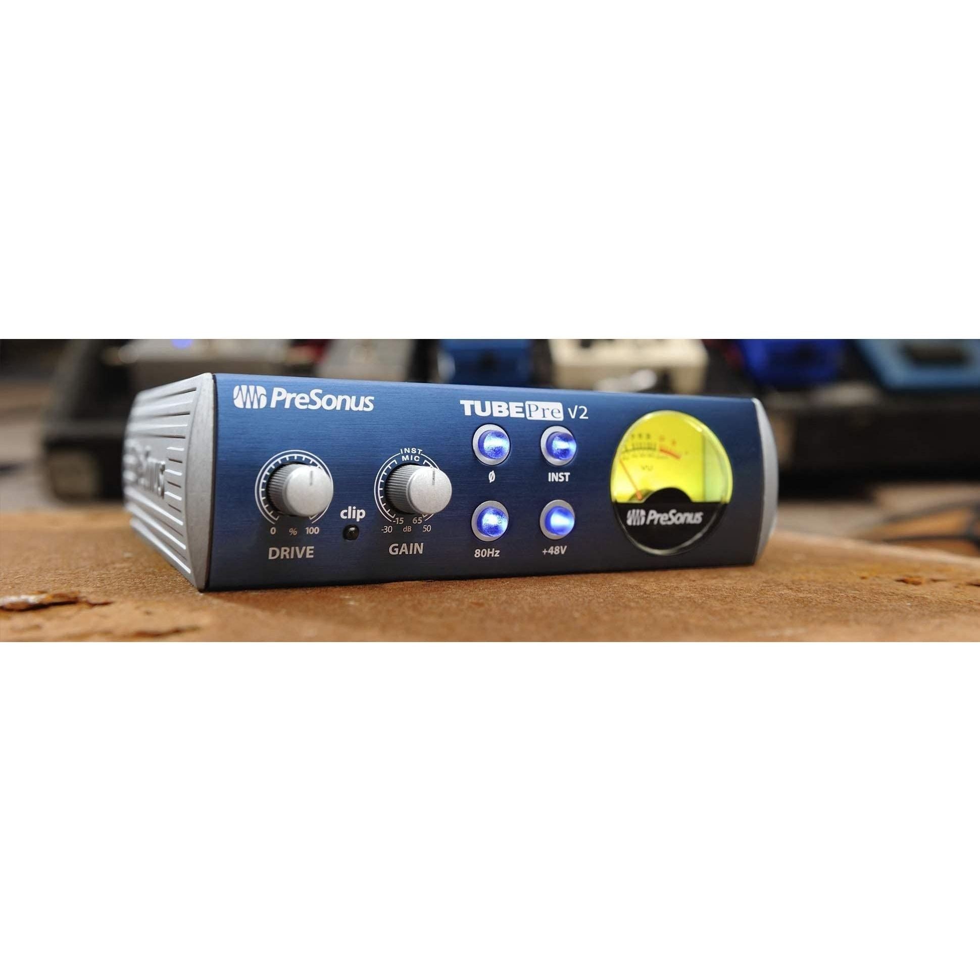 Presonus TubePre v2 Tube Preamplifier DI Box