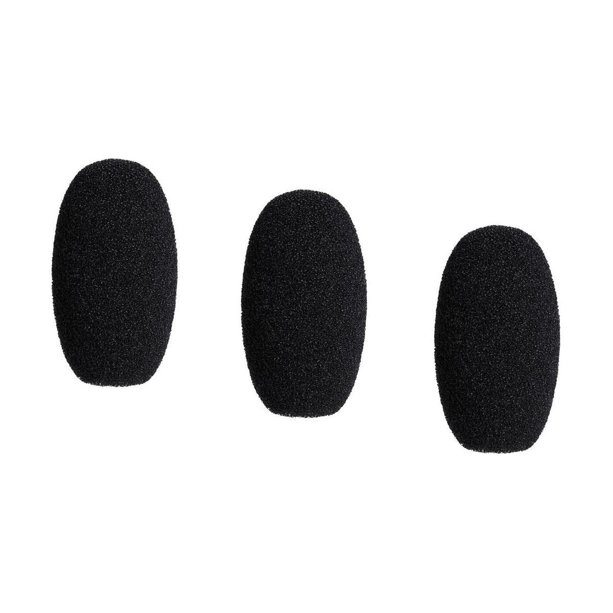 Audio-Technica AT8168 Microphone Windscreens for BPHS2C Broadcast Stereo Headset (3 Pack)