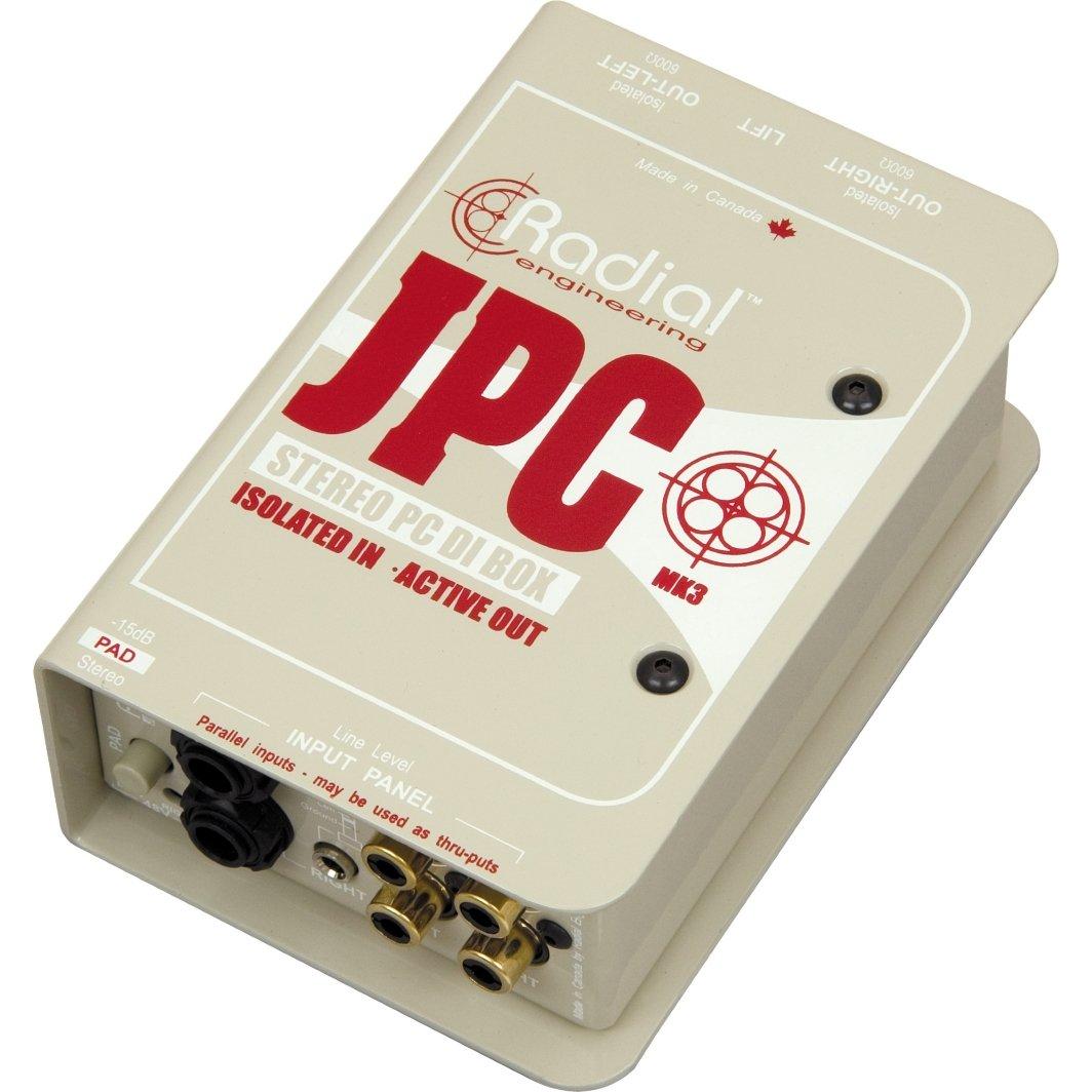 Radial Engineering JPC Active Hybrid DI Computer Direct Box Stereo Interface