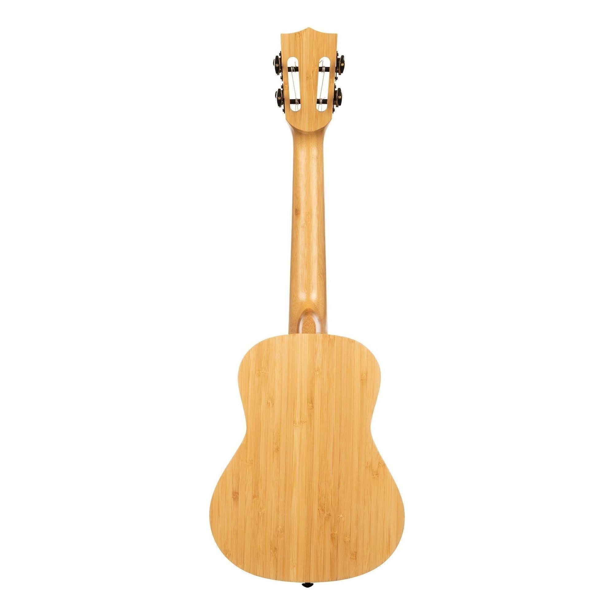 Kala Brand Music Co. Bamboo Collection, 4-String Ukulele, Right, Natural, Concert (KA-BMB-C)