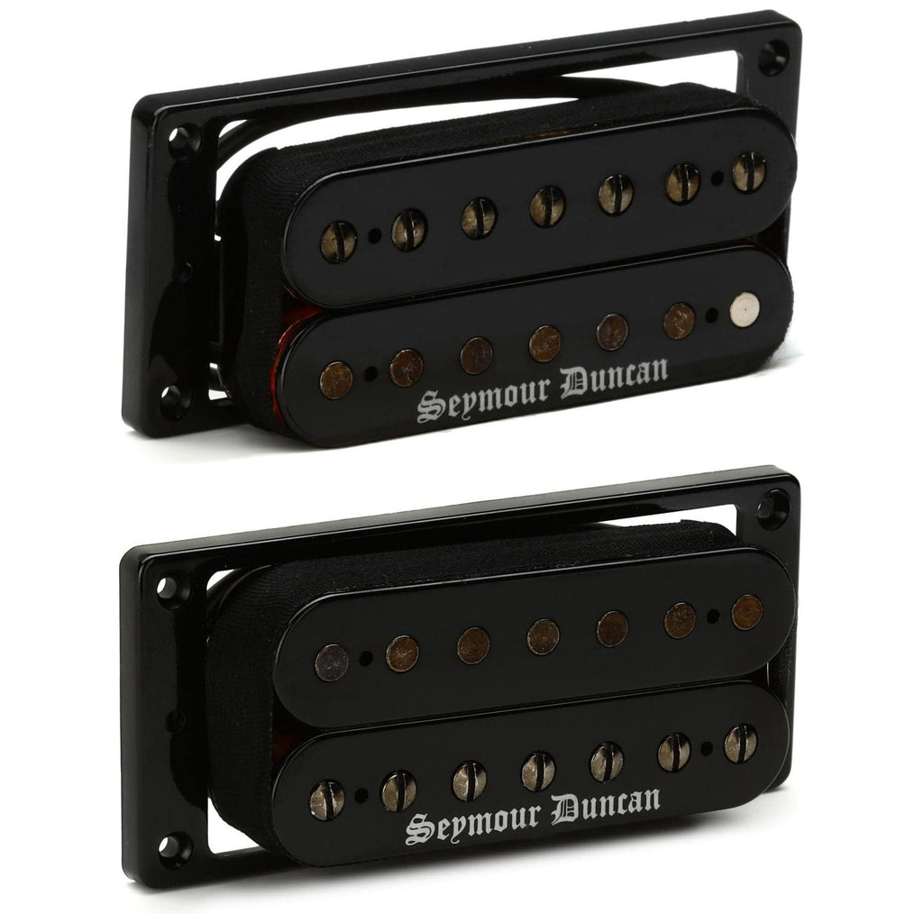 Seymour Duncan 11102-92-B7 Black Winter 7 String Neck & Bridge Humbucker set