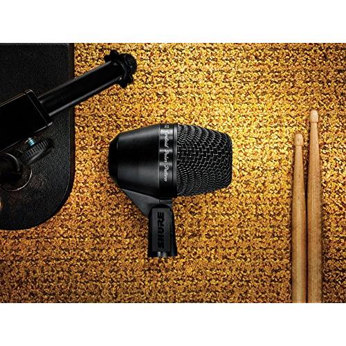 Shure Cardioid Swivel-Mount Dynamic Kick-Drum Microphone with No Cable