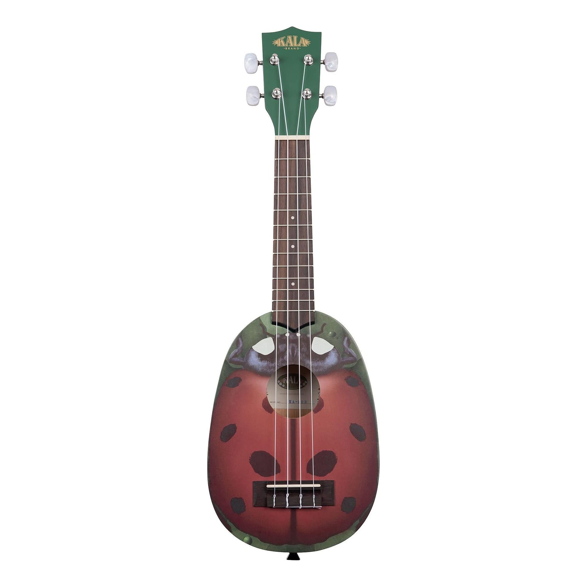 Kala Novelty Ladybug Pineapple Soprano Ukulele