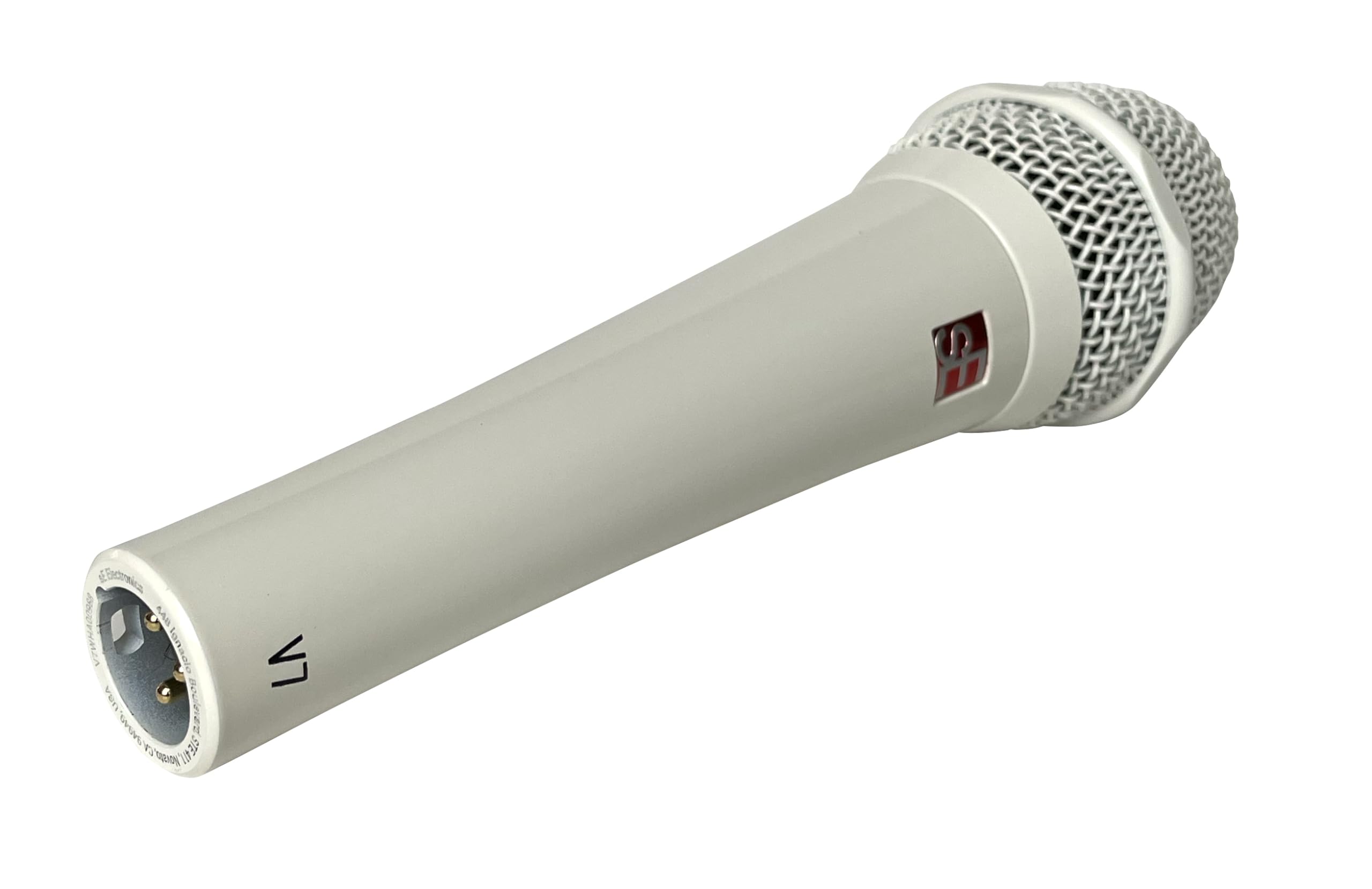 sE Electronics V7-White Studio-Grade Handheld Microphone Supercardioid, White