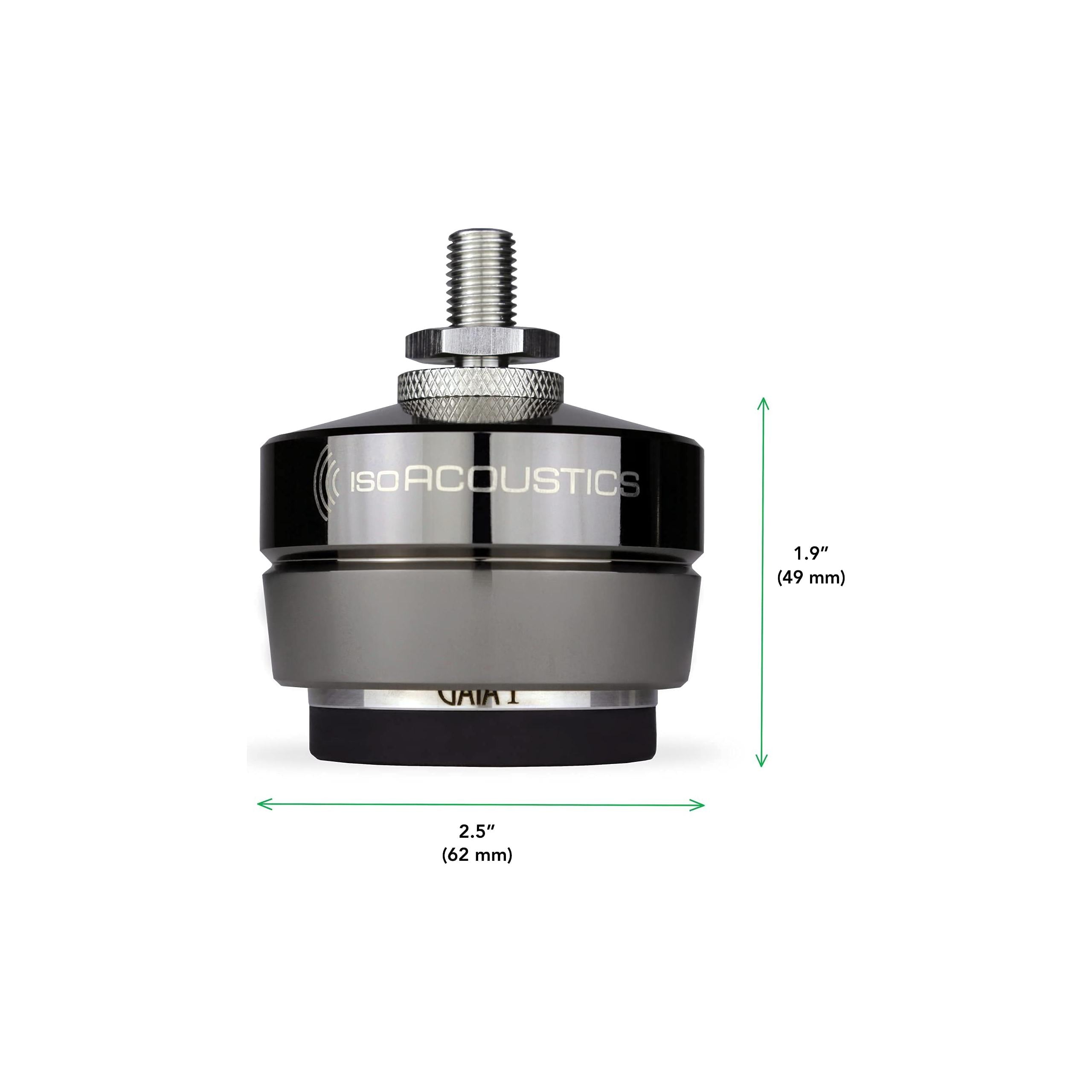 IsoAcoustics Gaia Series Isolation Feet for Speakers & Subwoofers (Set of 4)