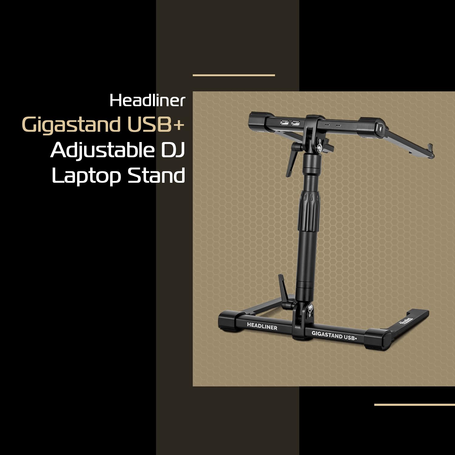 Headliner Gigastand - Adjustable DJ Laptop Stand