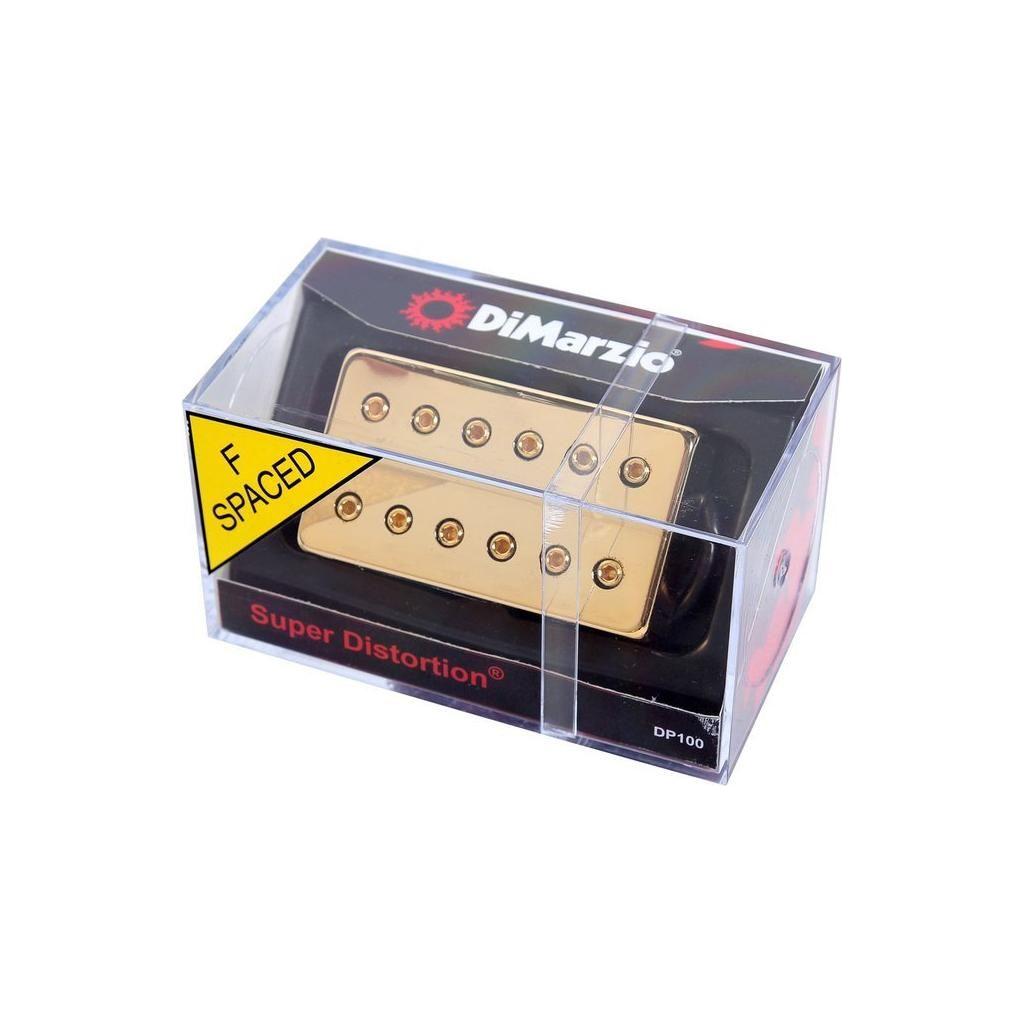 DiMarzio DP100FG F Space Super Distortion Humbucker Pickup Gold