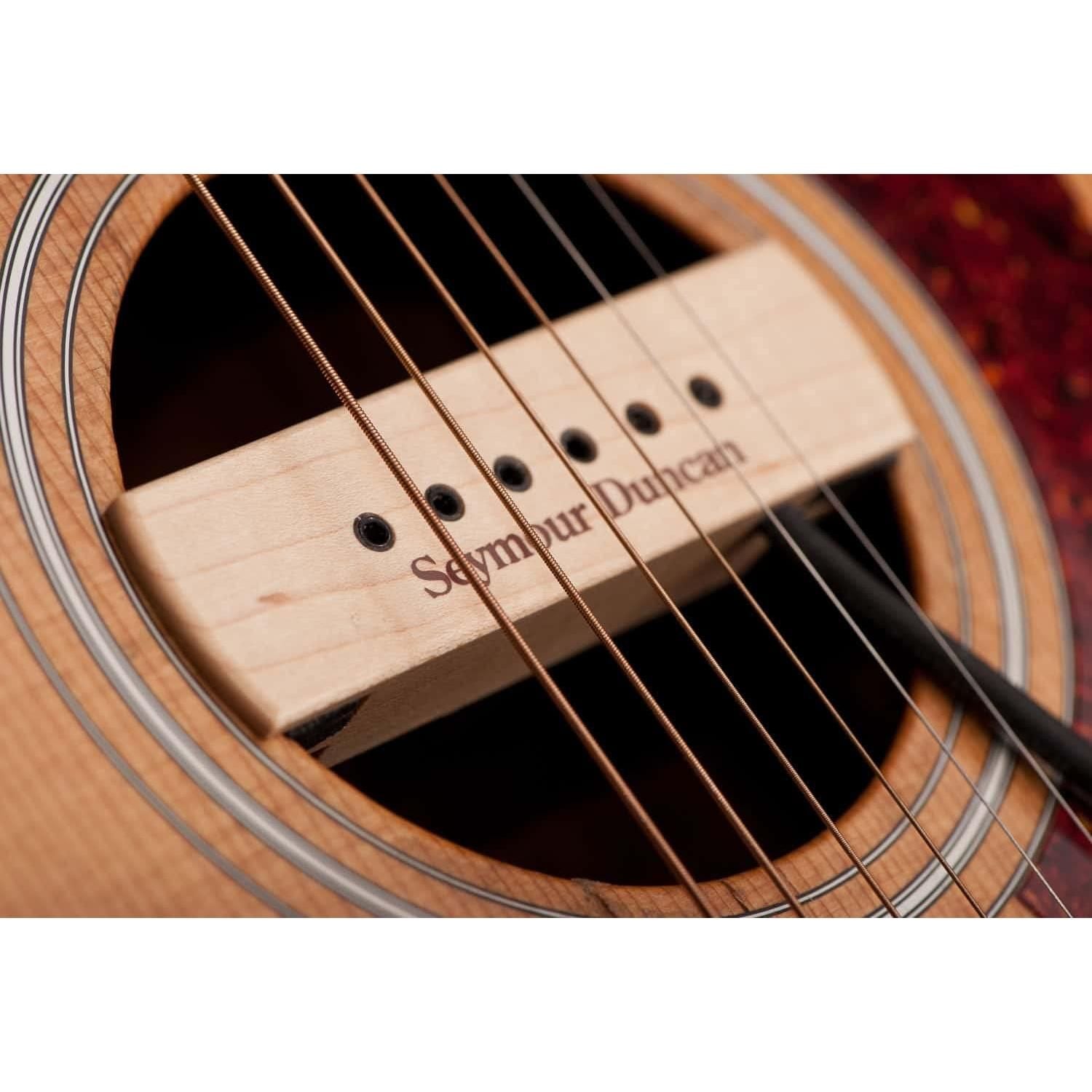 Seymour Duncan Woody XL Adjustable Pole Pieces Soundhole Pickup Black