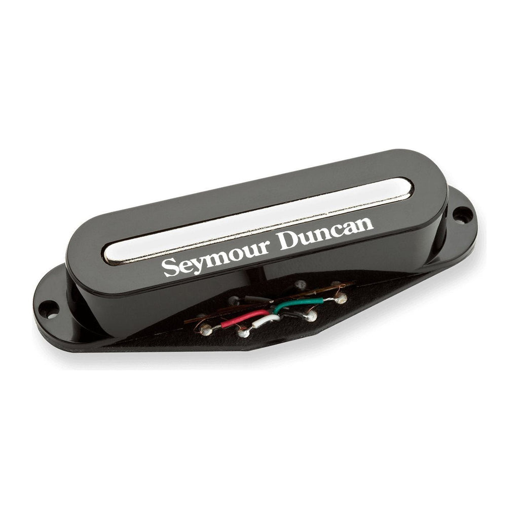 Seymour Duncan 11203-03-Bc STK-S2b Hot Stack Plus Strat Bridge Pickup, 4 Conductor, Black