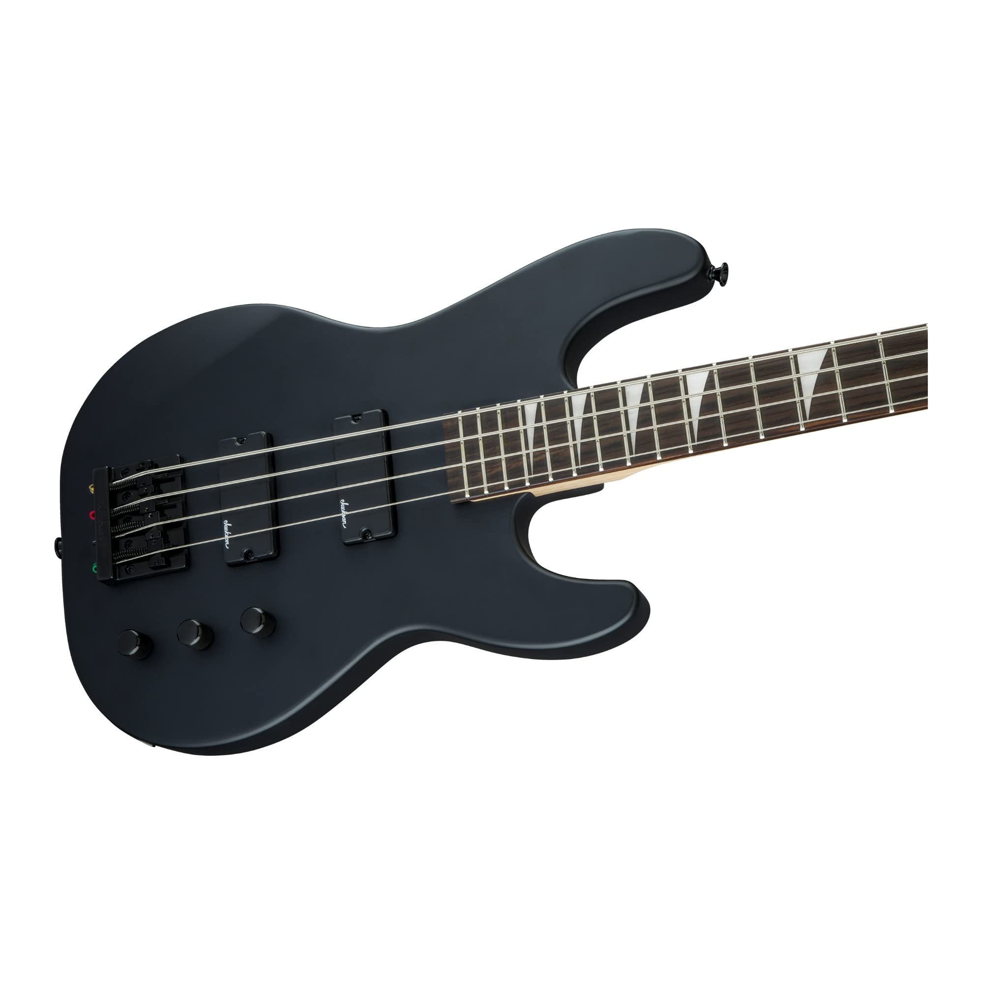 Jackson JS Series Concert Bass JS2, Satin Black, Amaranth Fingerboard