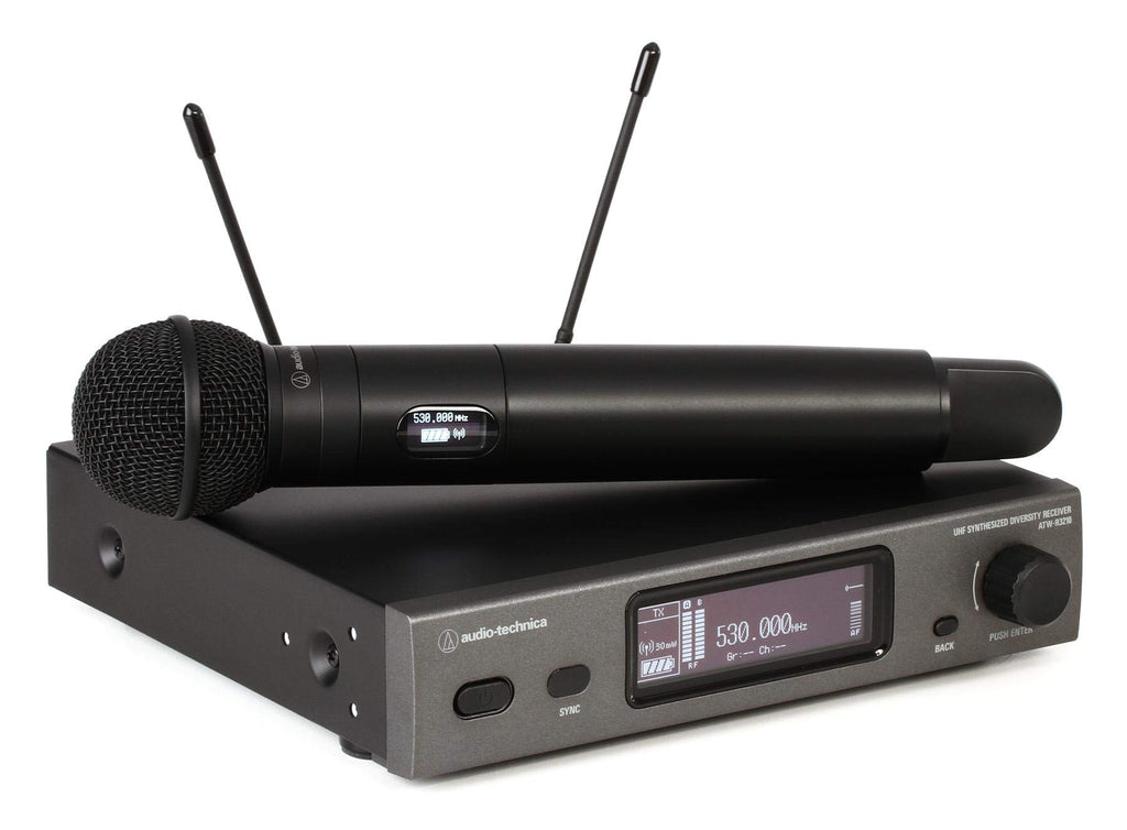 Audio-Technica 3000 Series Wireless System Audio Wireless Handheld Microphone System (ATW-3212/C510DE2)