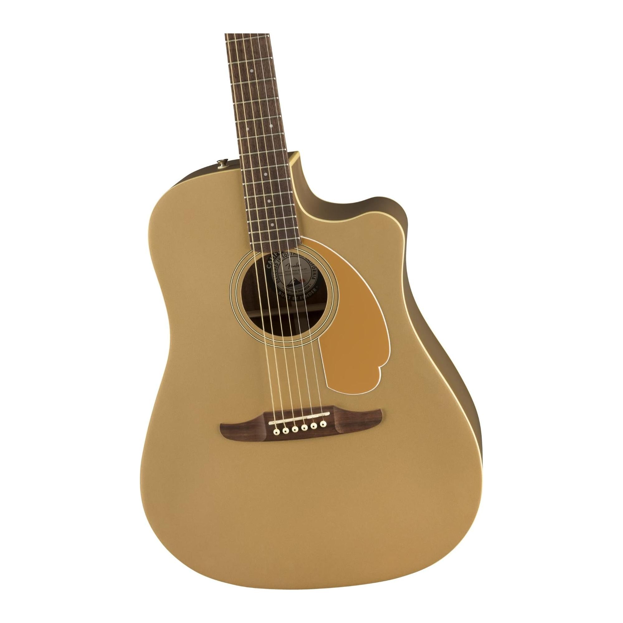 Fender Redondo Player Acoustic Guitar, with 2-Year Warranty, Belmont Blue, Walnut Fingerboard