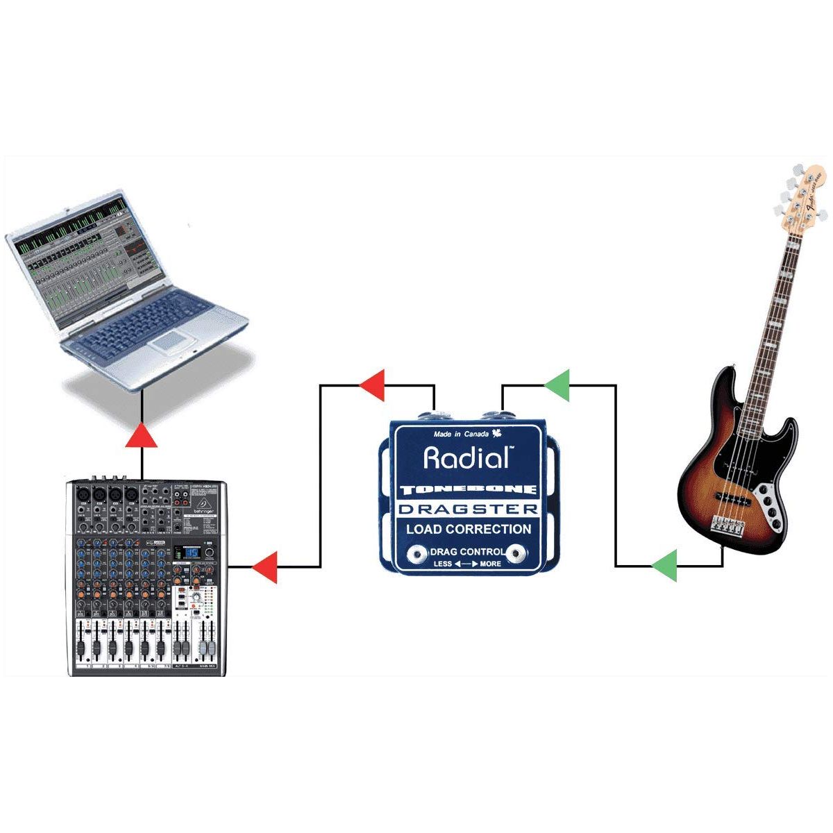 Radial Tonebone Dragster Guitar Wireless Load Corrector