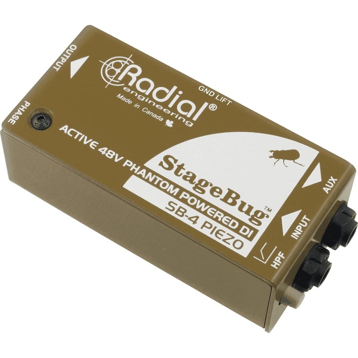 Radial SB-4 Piezo  Active Direct Box