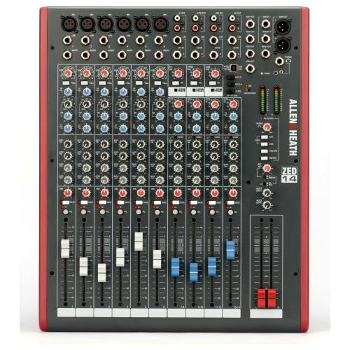 Allen & Heath ZED-14 - 14-Channel Touring Quality Mixer with USB I/O (AH-ZED-14)