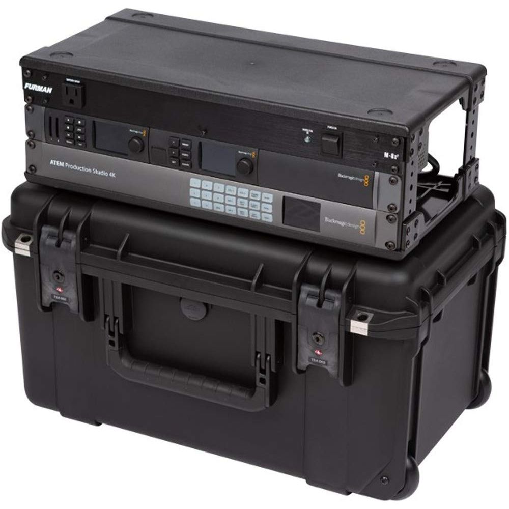 SKB 3i-2011M103U iSeries 3U Shallow Fly Rack Case - 9"