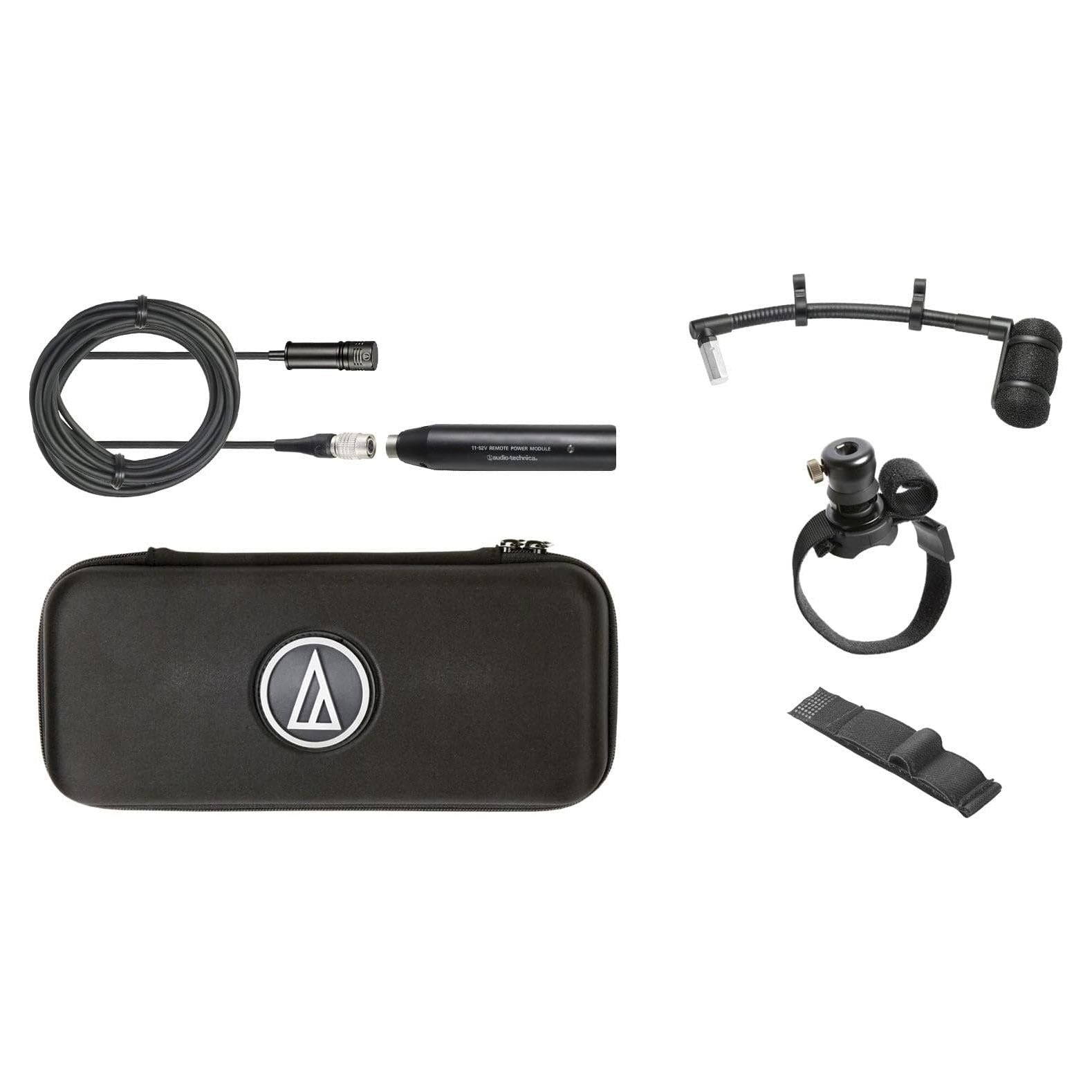 Audio Technica ATM350W Cardioid Condenser Instrument Microphone with Woodwind Mounting System