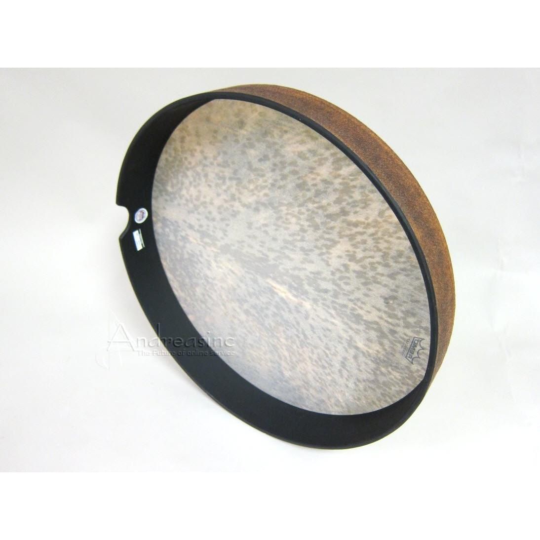 Remo Tar, Frame Drum, SKYNDEEP Fixed Goat Stripe Brown Graphic, 22" x 3"