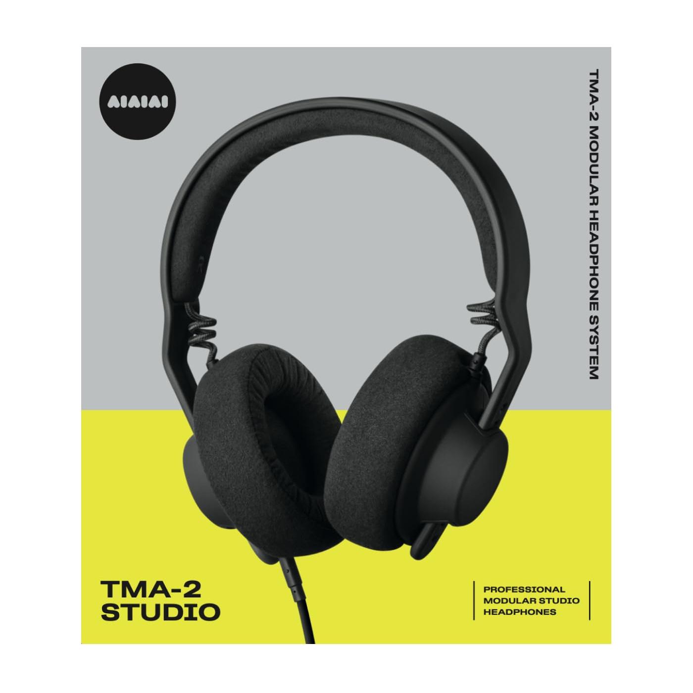 AIAIAI TMA-2 Studio Professional Studio Headphones with Highly Detailed Audio and Enhanced Comfort, Black