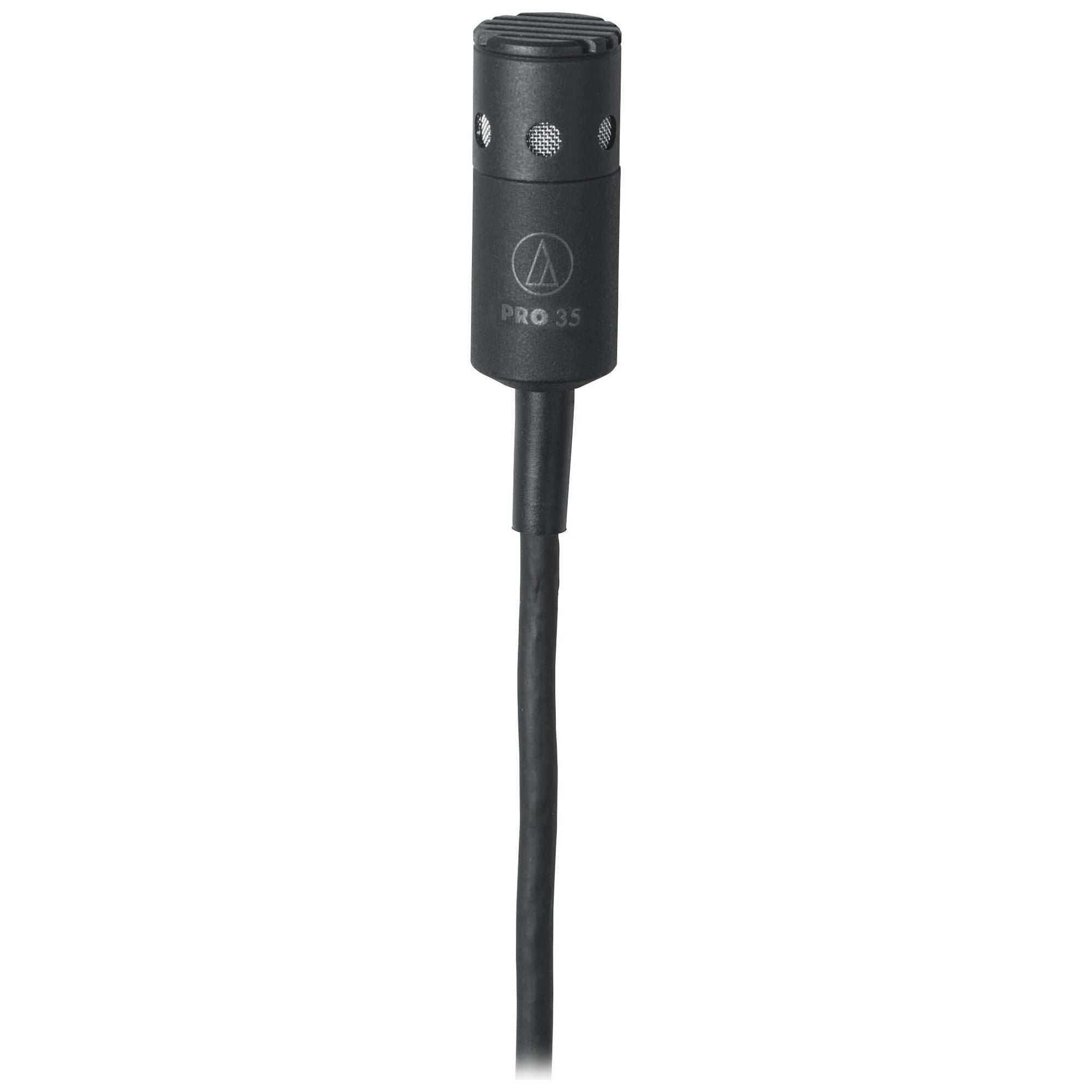 Audio-Technica Cardioid Condenser Microphone Pro 35CH Cardioid Condenser Clip-On Microphone (PRO35CH)